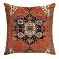 VIKAMA Funda de Almohada Bohemio Retro, Funda de Cojín Étnico Nórdico, Lavable, Cierre con Cremallera, Decoración para Sofá y Dormitorio