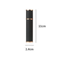 Cigarrera Portátil Impermeable Contenedor de Almacenamiento de Cigarrillos para Viajes al Aire Libre con Capacidad para 5 Cigarrillos Delgados Accesorios de Tabaco
