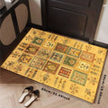 Tapis Ligne Minimaliste VIKAMA, Paillasson pour Entrée et Couloir, Tapis de Porte pour Cuisine et Salle de Bain, Résistant aux Taches et Facile à Nettoyer, Décoration Intérieure