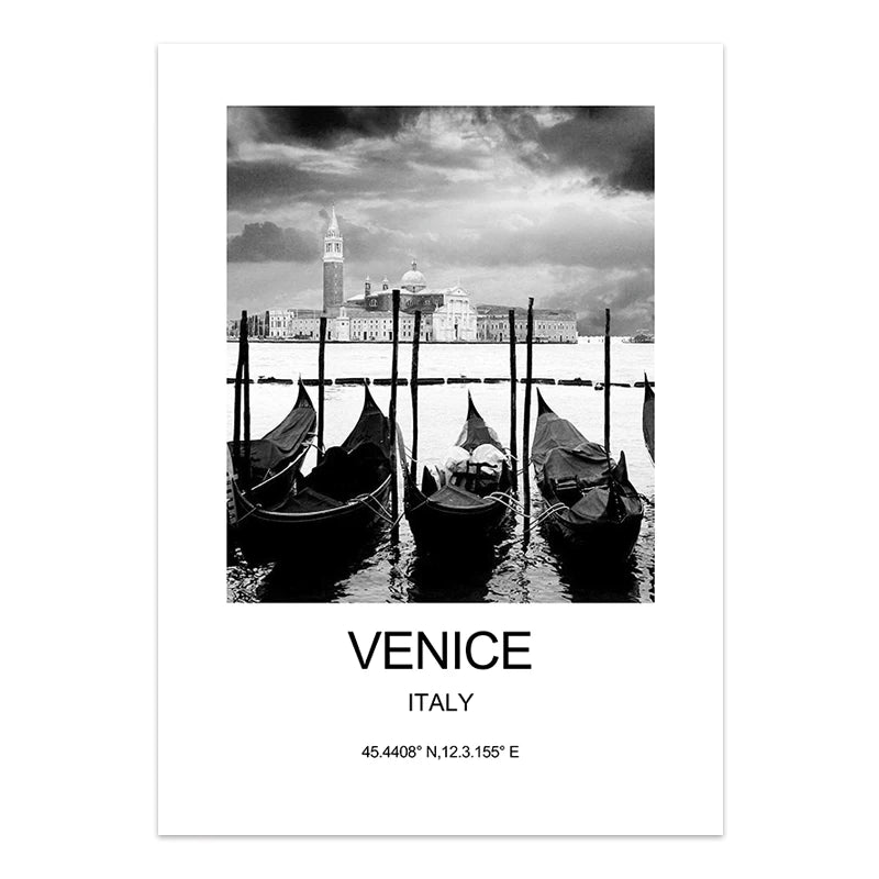 City Poster New York London Paris Wall Art for Livingroom Decoration Picture on The Wall Sheets for Paintings Canvas Home Decor