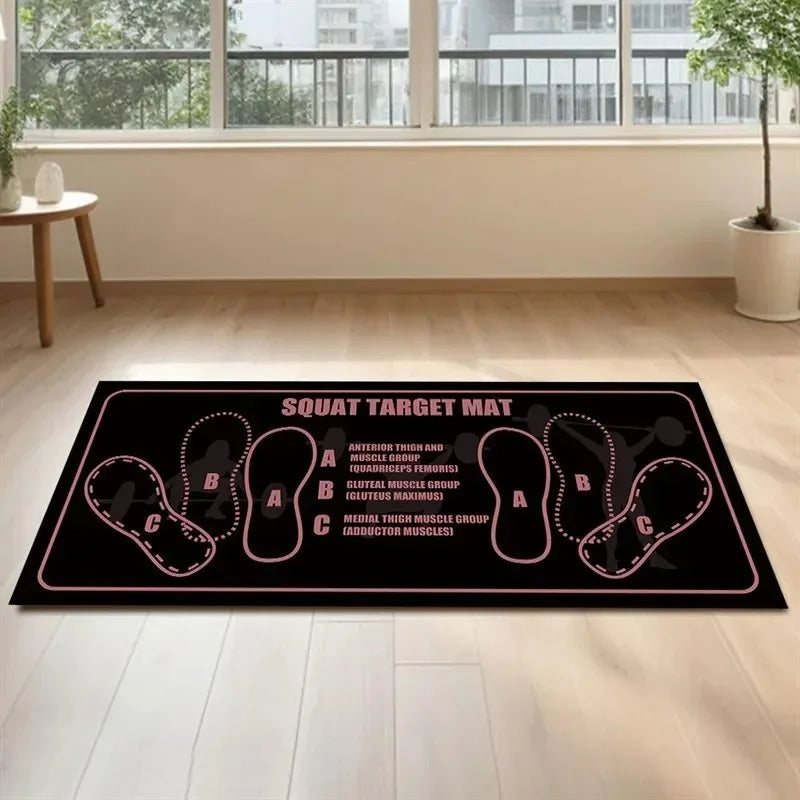 Esterilla de yoga antideslizante, reductora de ruido, esterilla de fitness para pilates, alfombra para el hogar, para interior y exterior, decoración del hogar