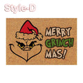 Christmas Door Mat Outdoor Welcome Mat For Front Door, Entryway Christmas Carpet, 60X40CM Inch Door Mats, Anti-Slip Rug For Home
