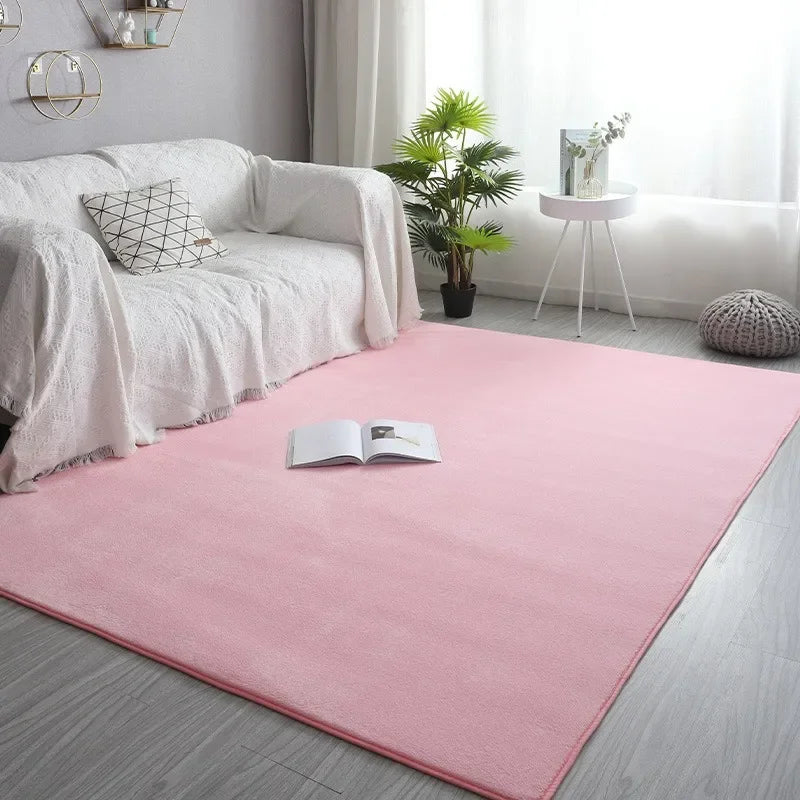 Alfombras de coral VIKAMA, antideslizantes de bajo amueblamiento para dormitorio, sala de estar, calefacción de suelo en habitación infantil, dormitorio universitario, decoración del hogar, alfombra eléctrica.