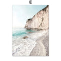 Planche de Surf Mouette Parasol Mer Bleue Tableau Mural sur Toile Affiches et Impressions Nordiques Photos Murales Pour Salon Décoration