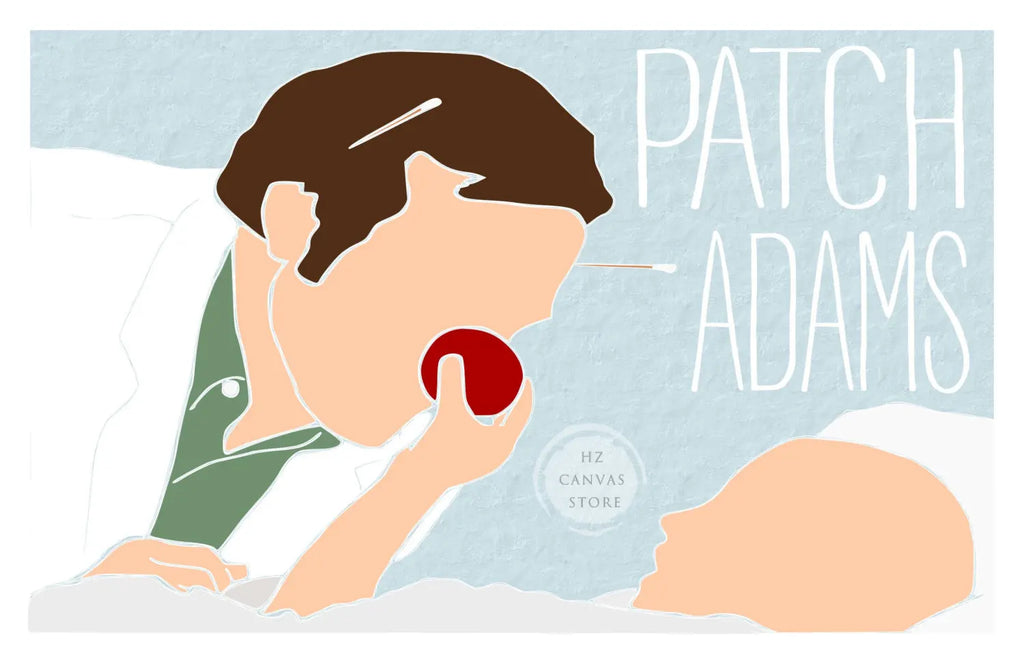 Tonto y Retonto/Eterno Resplandor de una Mente sin Recuerdos/Friday Night Lights Póster de Película Estilo Minimalista de Dibujos Animados Impresión en Lienzo