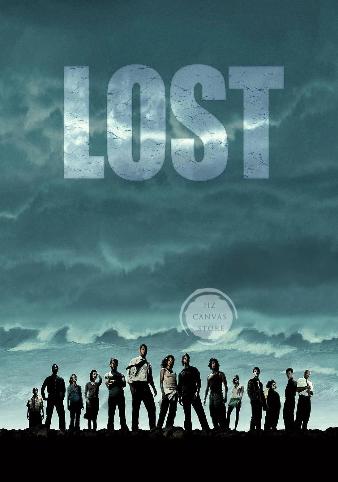 Canvas Poster House/Kingdom/ Lost/Breaking Bad TV Series Movie Poster Classic Modern Film Poster Vintage Wall Art Picture Decor