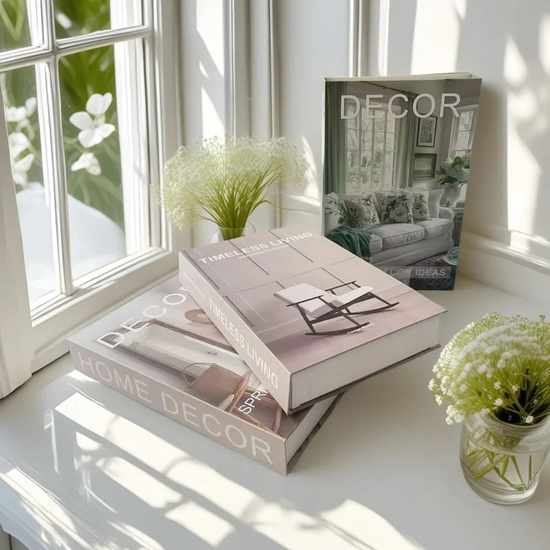 Tokyo Paris Fake Books Decorations Fashion Decorative Books Home Decor Luxury Book Box Coffee Table Bedroom Interior Ornaments
