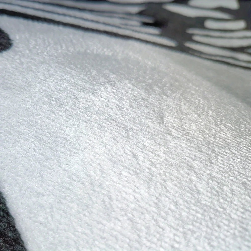 Alfombrilla de suelo VIKAMA con patrón de ondas, antideslizante y absorbente, suave. Alfombra decorativa para el hogar en la entrada, zona del baño.