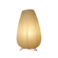 Nordic Paper Lantern Table Lamp Japanese Style Modern Living Study Room Bedroom Bedside LED Night Lighting Decor Drop Shipping