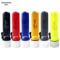 Linterna LED submarina IP68 impermeable, con 4 pilas AA, portátil, de plástico especial, luz profesional de buceo