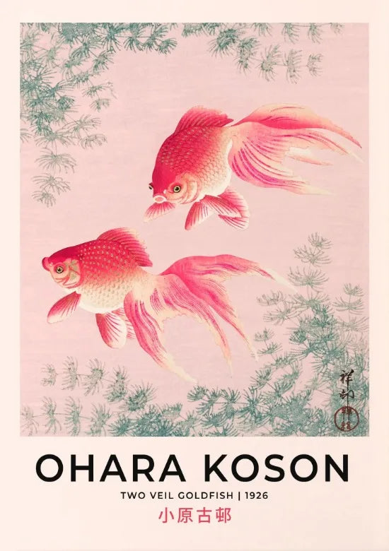 Japanese Wall Poster Vintage Japanese Fine Art Poster Ohara Koson Katsushika Hokusai Prints Canvas Painting Wall Art Decoration