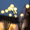 1 ud. Luces solares LED de jardín de diente de león, lámpara de césped de 6 cabezales y 2 modos, iluminación de paisaje ideal para jardín, césped, patio, camino, balcón