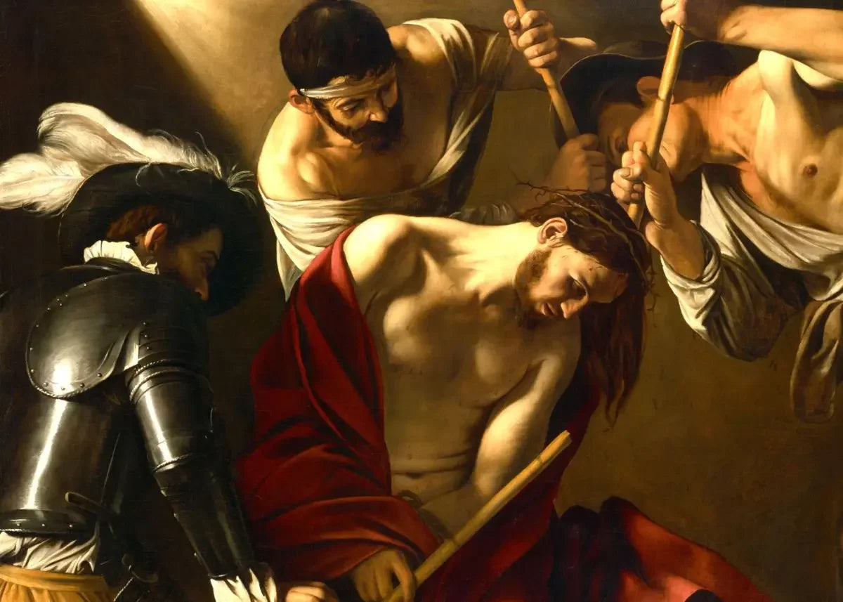 Classic, Vintage, Wall Art, Caravaggio Oil Painting, HD Canvas Printed Poster, Home Living Room Bedroom Decoration, Wall Art