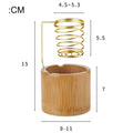 Soporte de Metal para Palo Santo, Quemador, Soporte para Salvia con Bandeja de Bambú para Recoger Cenizas, Porta Incienso para Meditación, Yoga, Spa