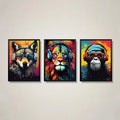 Conjunto Moderno de 3 Cuadros de Lienzo de Graffiti Gaming Arte de Pared Regalo para Hijo Hermano Pintura Pósters Gamer para Sala de Estar Dormitorio de Niños Decoración del Hogar