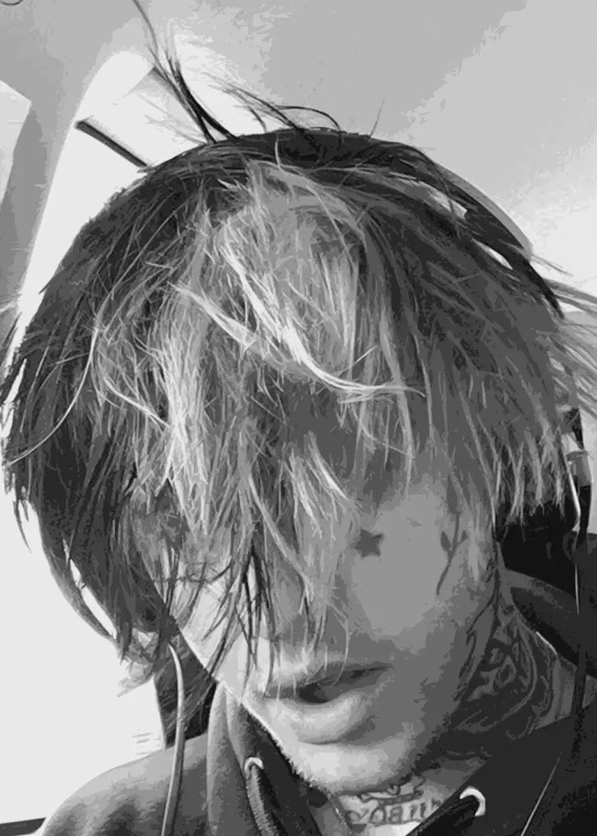 Lil Peep Retro Poster - Vintage Black & White Canvas Wall Art for Hip Hop Fans, Room Decor Aesthetic