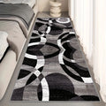 Alfombra moderna minimalista VIKAMA, duradera y antideslizante, alfombra larga para pasillos, alfombra de cabecera para dormitorios, decoración del hogar