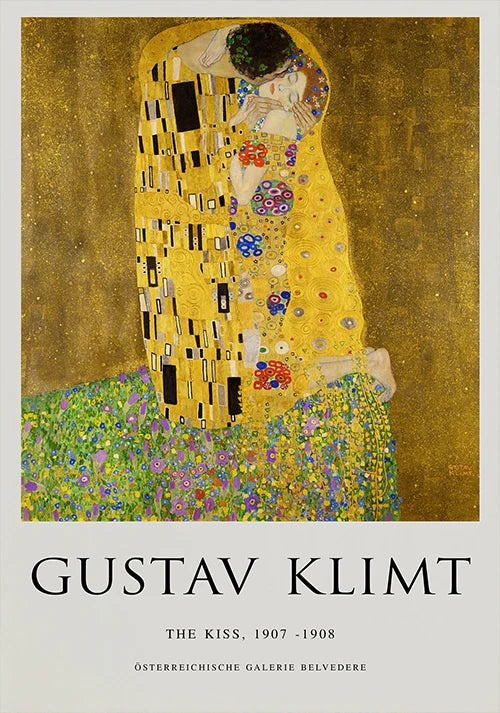 Klimt and Schiele Art Exhibition Print Gustav Klimt Vintage Garden Art Print Egon Schiele Women Famous Painting Decor Canvas Art