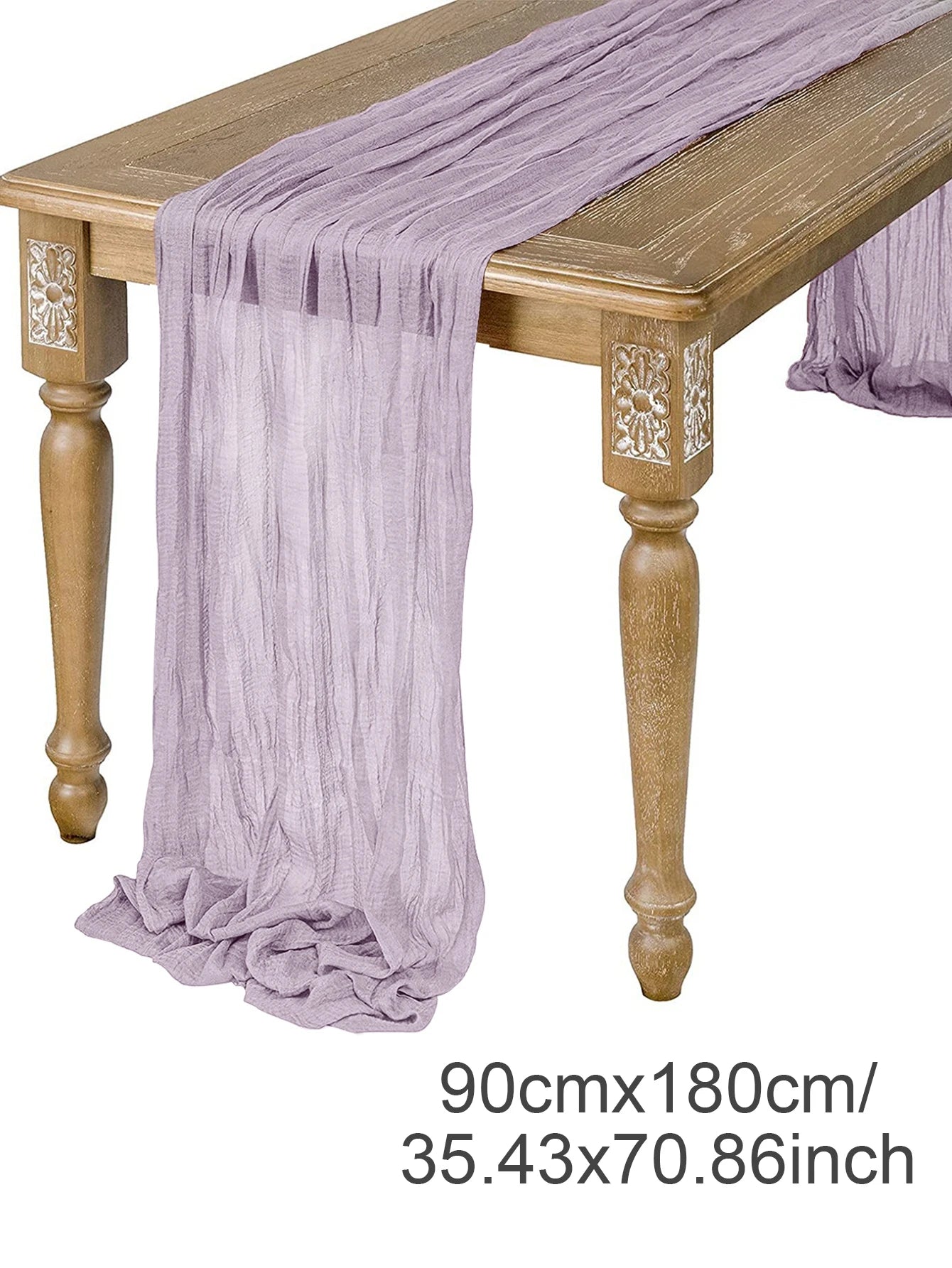 Camino de Mesa de Gasa Semitransparente, Salvia, Gasa de Queso, Decoración de Mesa, Comedor, Boda Vintage, Fiesta de Navidad, Banquetes, Arcos, Decoración de Pasteles