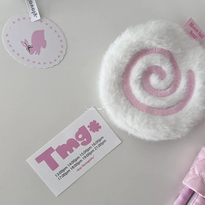 Lindo posavasos de felpa con forma de pez rosa para niña, accesorio de fotografía, posavasos grueso con aislamiento, regalos de decoración para el hogar