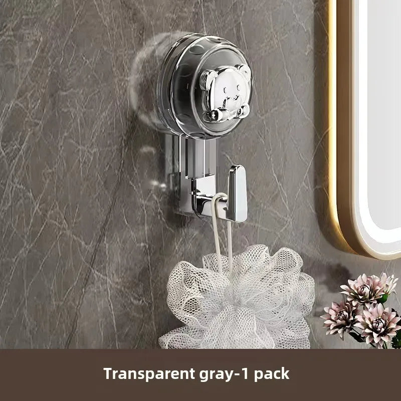 Gancho con ventosa para toallas de cocina, ganchos sin taladro, pegatinas de pared, colgadores para puertas de baño, accesorios autoadhesivos para el hogar y el baño