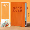 Agenda 2025 "Une Page Par Jour" pour l'autodiscipline et la gestion du temps, 400 pages