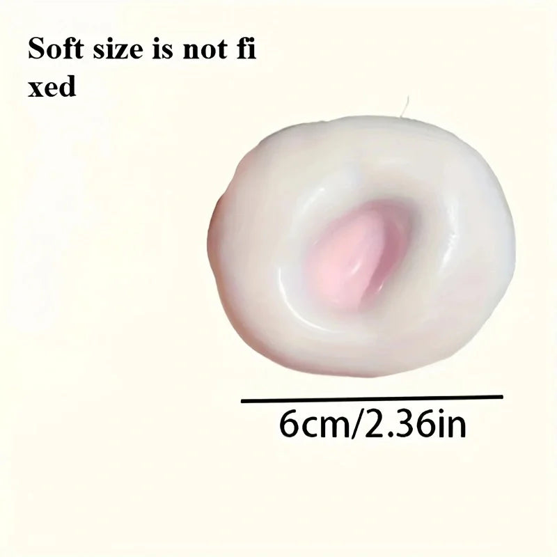 1 unidad de bola de gelatina de hielo fluida Squishy, juguete blando para apretar, juguetes sensoriales antiestrés para niños y adultos, regalo de fiesta, juegos de entretenimiento novedosos