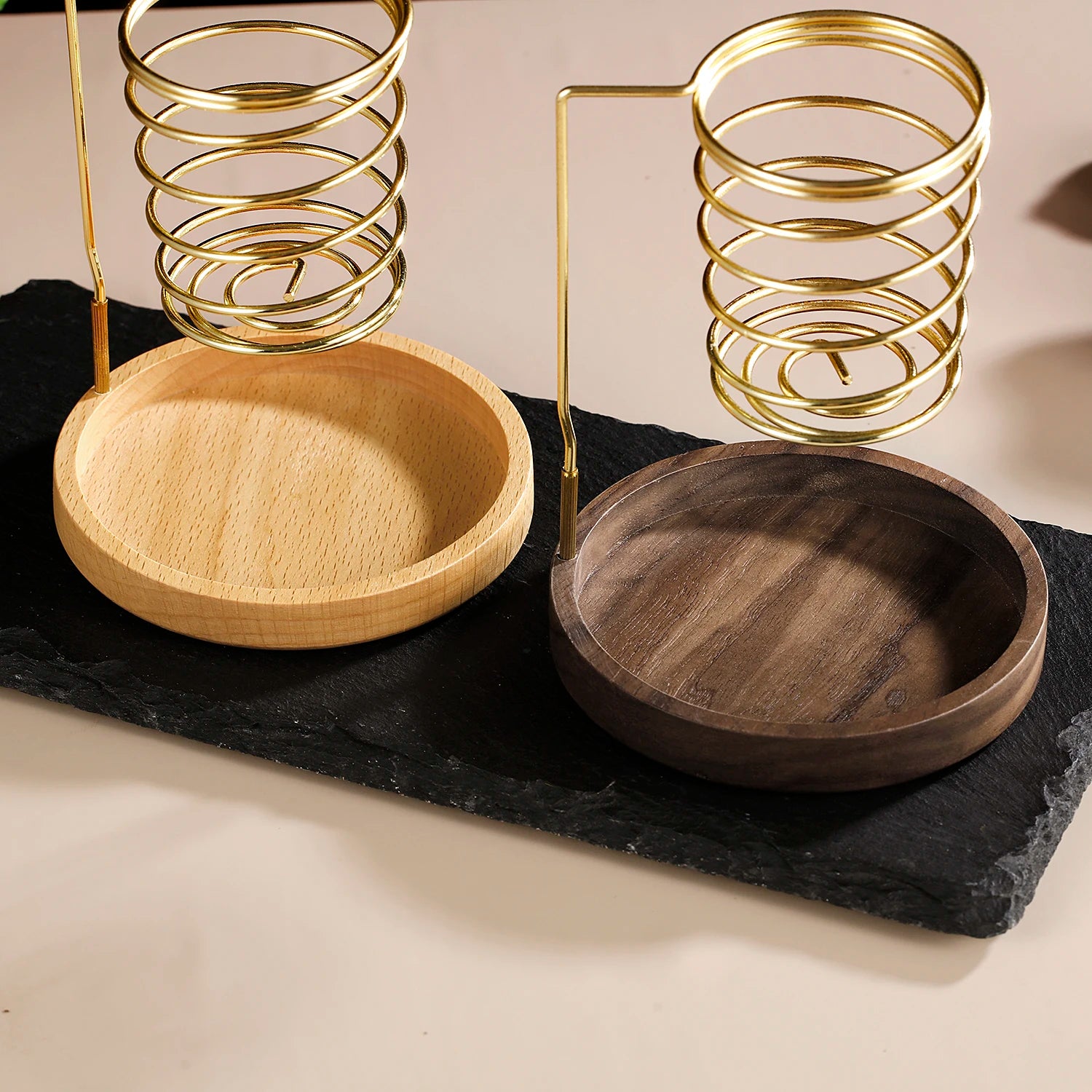 Metal Sage Holder Burner Palo Santo Holder with Glass Ash Catcher Tray Incense Holder for Meditation Yoga Spa