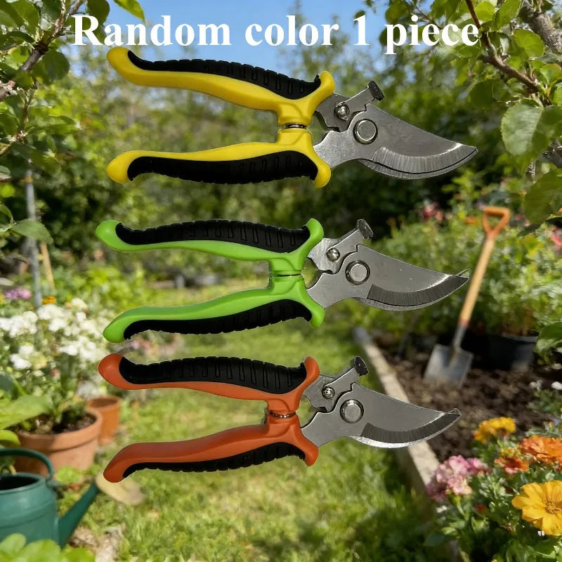 ¡Esta tijera de podar es muy fácil de usar! Un buen ayudante para la jardinería, bisagra de jardinería sin preocupaciones y práctica, y jardinería