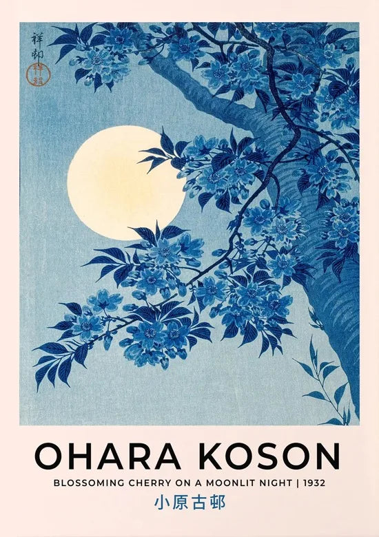 Japanese Wall Poster Vintage Japanese Fine Art Poster Ohara Koson Katsushika Hokusai Prints Canvas Painting Wall Art Decoration