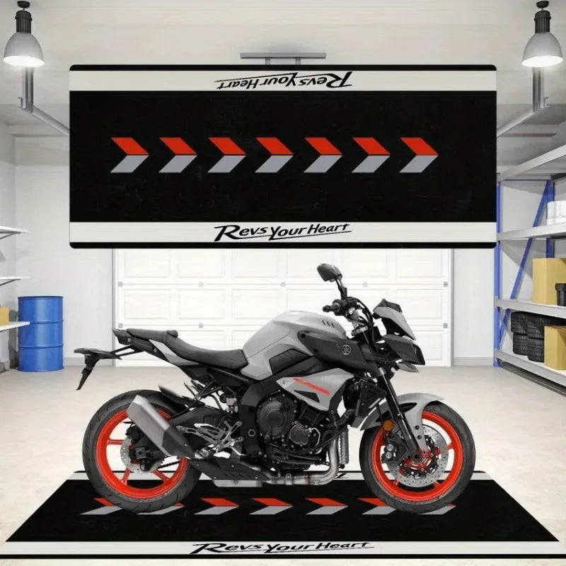 Alfombra de suelo para motocicleta VIKAMA, decoración del hogar resistente a la suciedad, alfombra para pasillo y corredor, manta para mesita de noche