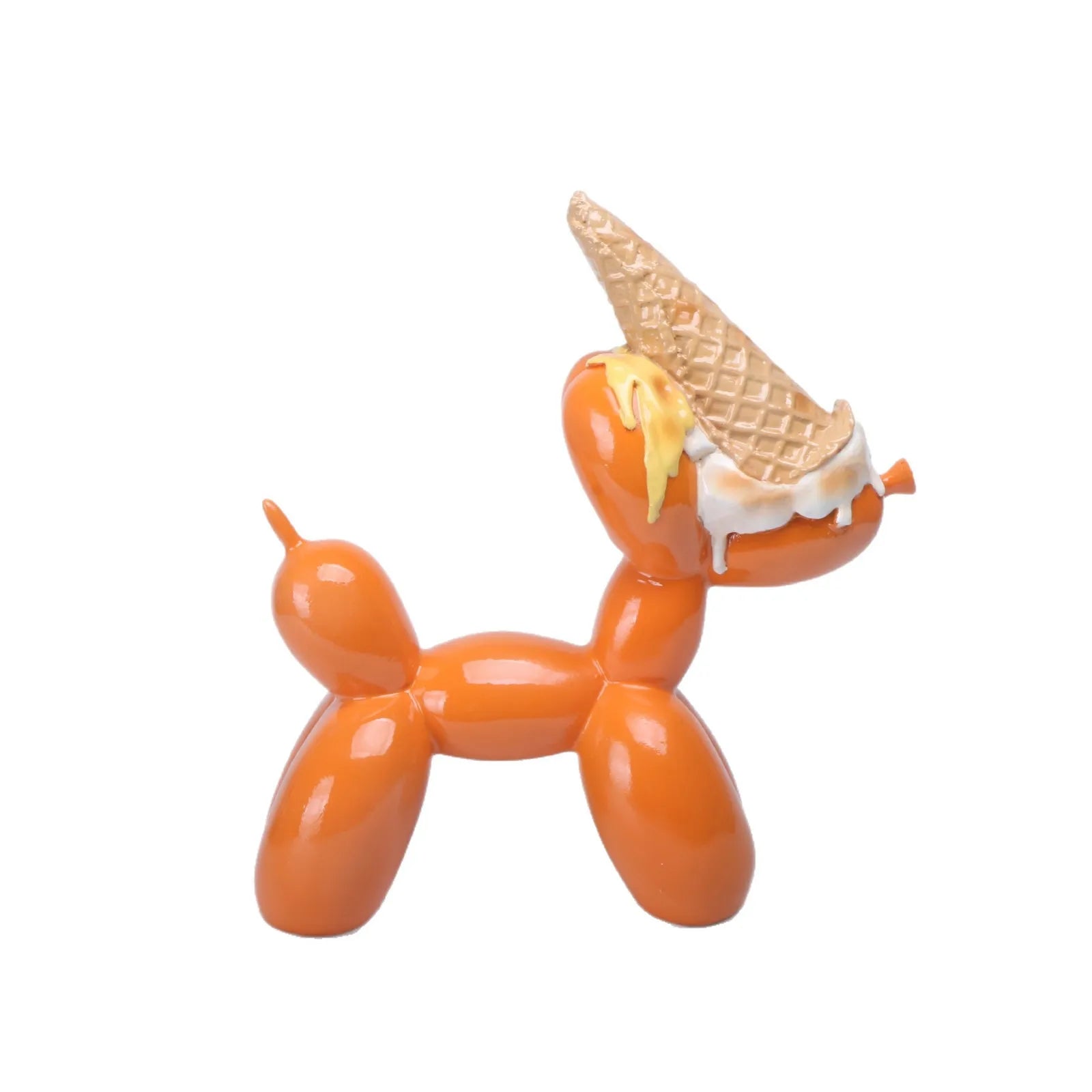 Balloon Dog Statue Modern Pop Art Sculpture for Home Decor Colorful Resin Figure Unique Gift for Art Lovers Party Decoration