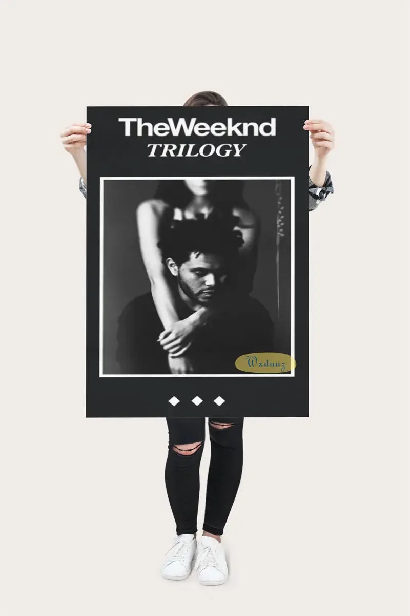 Póster The Weeknd Álbum de música Pop Rap Hip Hop Cantante Fotos de la vida Decoración de la pared Impresión de lienzo para el hogar Cuadros para sala de estar