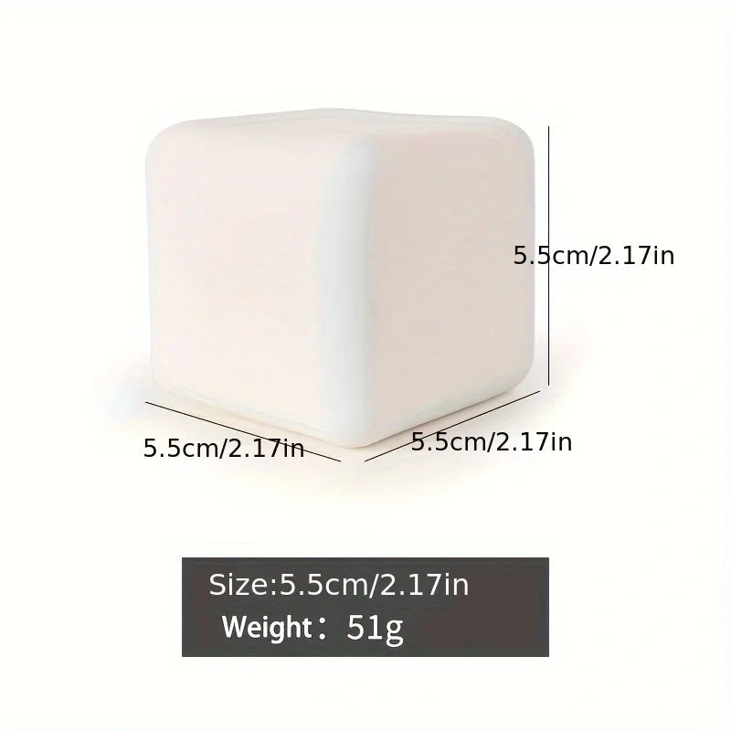 1 unidad de tofu moldeador, suave pellizco, rebote lento, juguete antiestrés para niños y adultos, juguetes sensoriales Pop Fidget, juegos de entretenimiento para niños, regalos