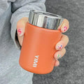 Vaso termo de 230ml mini de acero inoxidable 316, de moda, portátil, de bolsillo, para café, té y agua térmica.