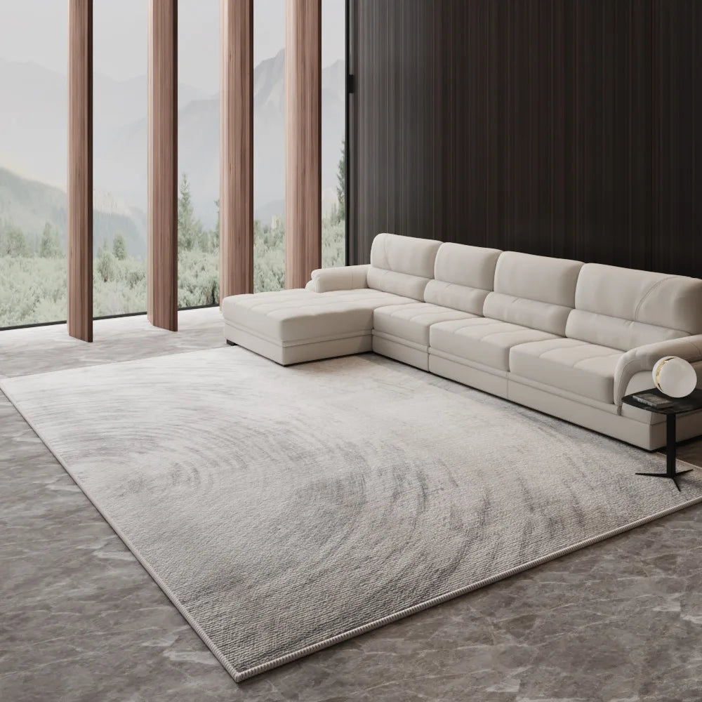 Alfombra Nórdica de Lujo Ligero VIKAMA para Sala de Estar, Sofá, Mesa de Centro, Tapete de Piso para Dormitorio y Salón, Alfombra de Gran Área, Decoración del Hogar