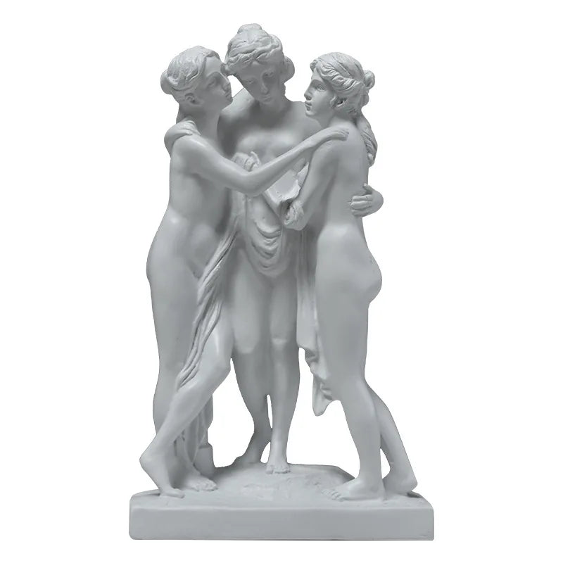 Grèce antique Vénus Déesse Émergente Sculpture en Résine Faite à la Main Statue Classique Féminine Ornement Aphrodite Décor Collectionneur d'Art
