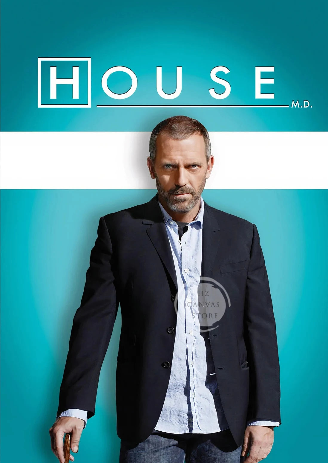 Canvas Poster House/Kingdom/ Lost/Breaking Bad TV Series Movie Poster Classic Modern Film Poster Vintage Wall Art Picture Decor