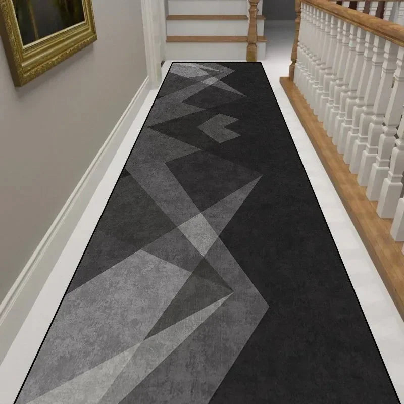 Alfombra de pasillo minimalista moderna VIKAMA, alfombra antideslizante para pasillos, alfombrilla para sala de estar, decoración del hogar