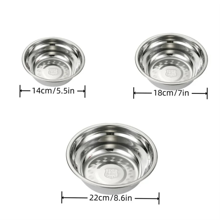 Bol à soupe de nouilles profond en acier inoxydable SUS304 pour la maison, bol mélangeur circulaire, saladier, bol en acier, bol mélangeur de riz
