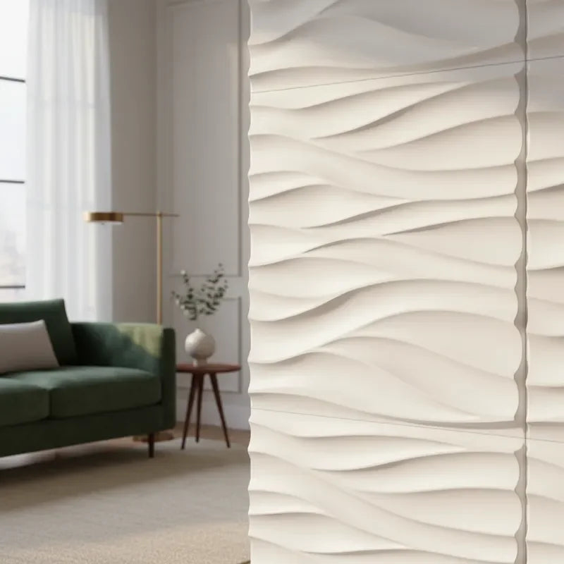10PCS 30x30cm Adhesivo de Pared Paneles de Pared 3D Decoración de Pared Interior Para Sala de Estar Dormitorio Hotel Oficina Mural Azulejo-Panel-Molde