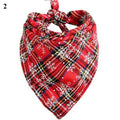 Pañuelos para perros, bufanda grande para mascotas, estampado de nieve navideño, algodón a cuadros, lavable, corbatas de moño, collar para gatos, bufanda grande para perros, accesorios