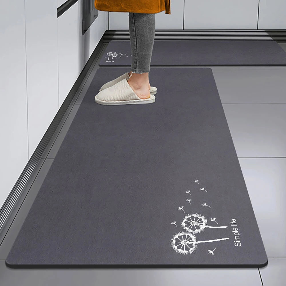 Alfombra de suelo de cocina VIKAMA, alfombra de entrada para sala de estar y dormitorio, decoración del hogar, alfombra larga pequeña para pasillo de lavadero