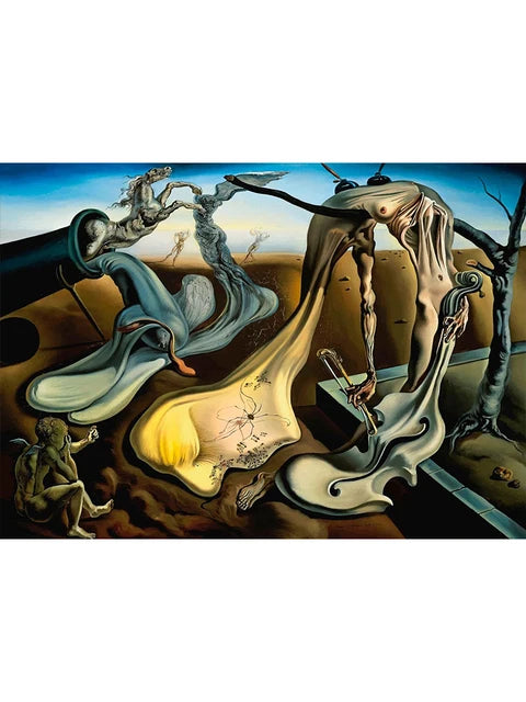 Surréalisme Œuvre d'Art Célèbre de Salvador Dalí Affiches et Impressions Toile Peinture Tableaux Muraux pour Salon Décoration Intérieure