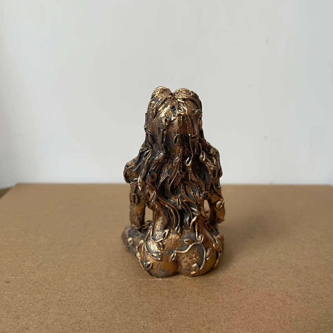 Estatua de la Diosa, Estatua de Gaia, Naturaleza de la Madre Tierra, Estatua Lunar, Estatua de Resina del Espíritu Brujo, Decoración del Hogar, Decoración del Jardín