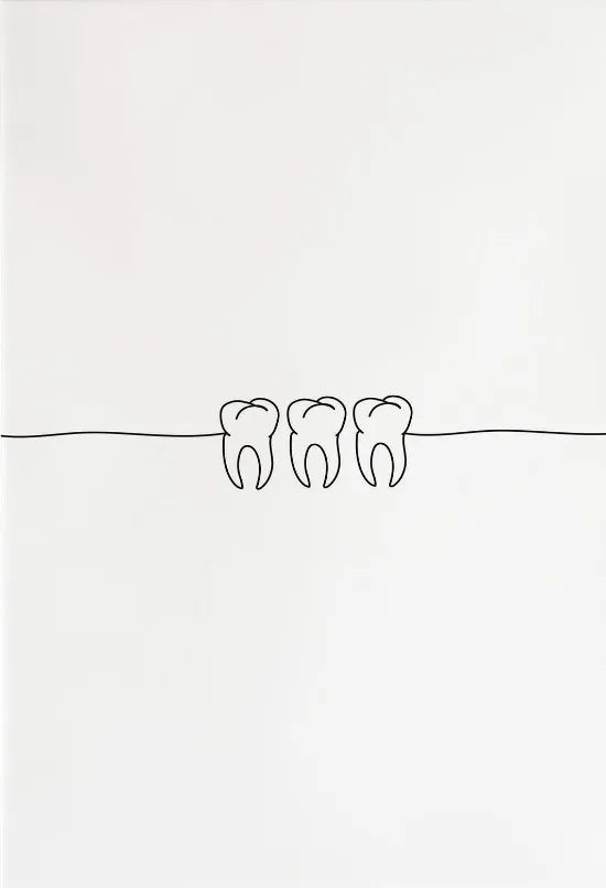 Dental Appliances for Dental Health Minimalist Teeth Dentistry Decor Canvas Painting Wall Picture Dental Hospital Wall Art Decor