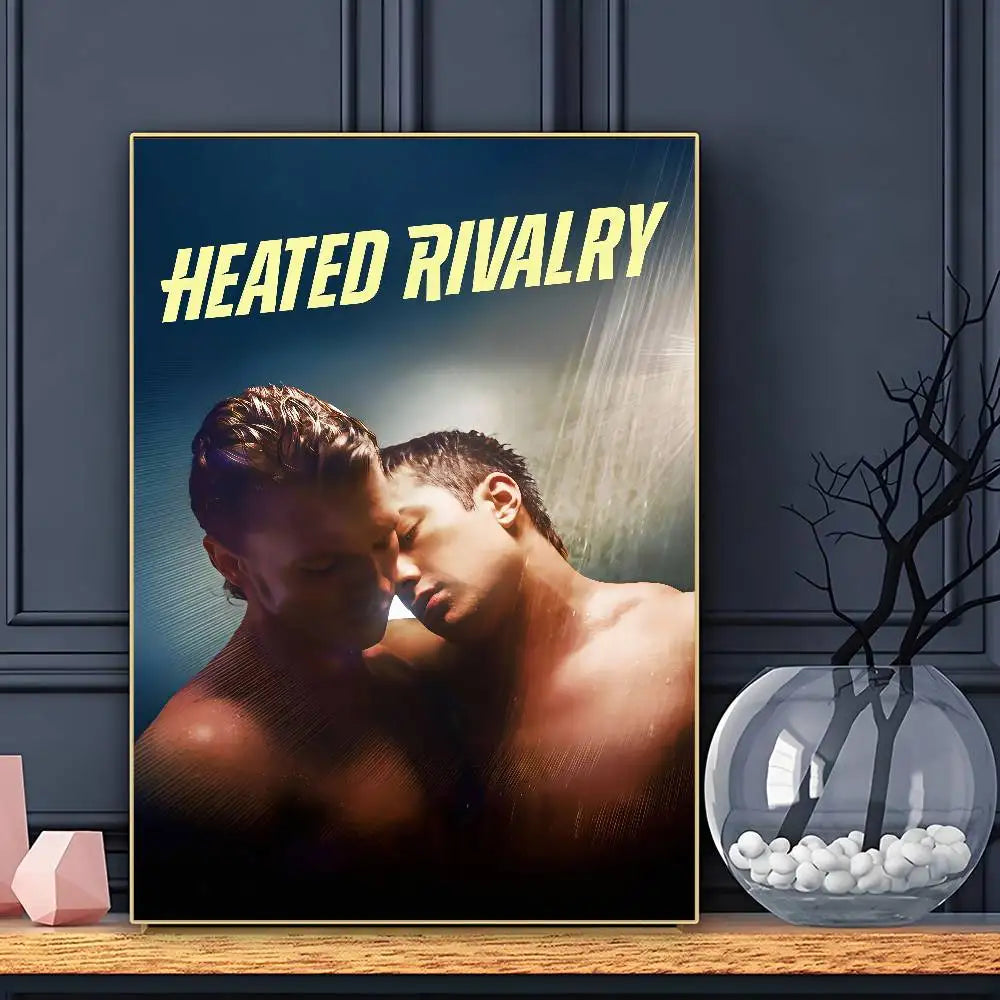 Love TV Series H-Heated R-Rivalry Poster Paintings Self Adhesive Prints Home Bedroom Living Room Decor Vintage Gift