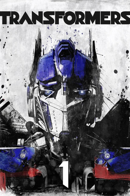 El póster clásico original de la película Transformers: Impresión y pintura en lienzo para dormitorio, paisaje deportivo, oficina, decoración del hogar