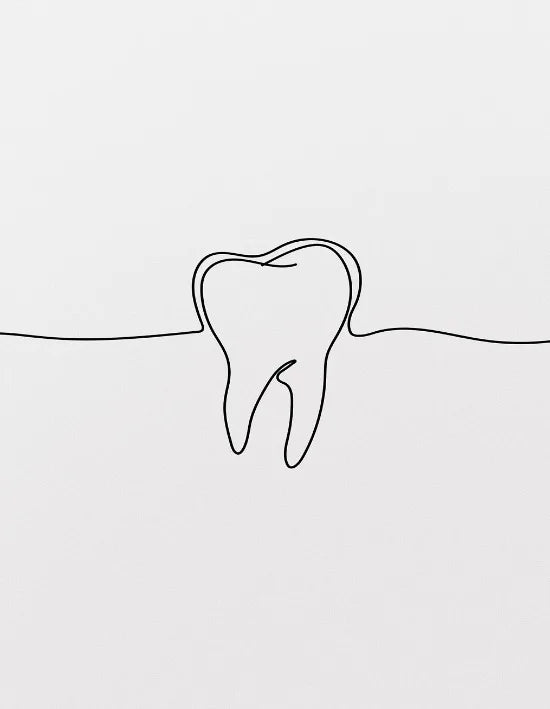 Dental Appliances for Dental Health Minimalist Teeth Dentistry Decor Canvas Painting Wall Picture Dental Hospital Wall Art Decor
