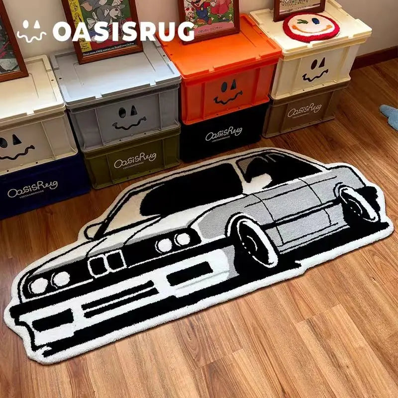 Tapis de mode VIKAMA pour voiture, chambre à coucher, chevet, antidérapant, salon, canapé, table basse, salle de jeux, décoration intérieure.